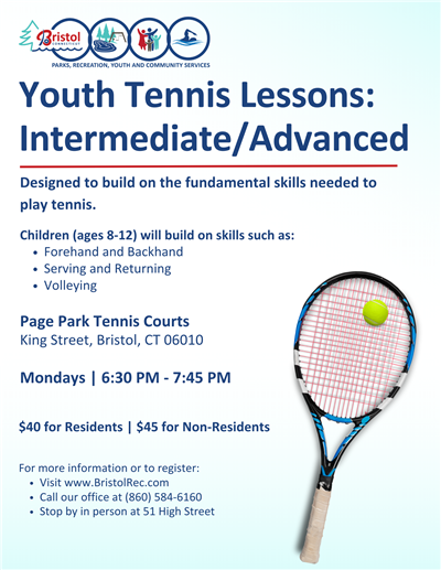 Yth Int./Adv. Tennis Flyer